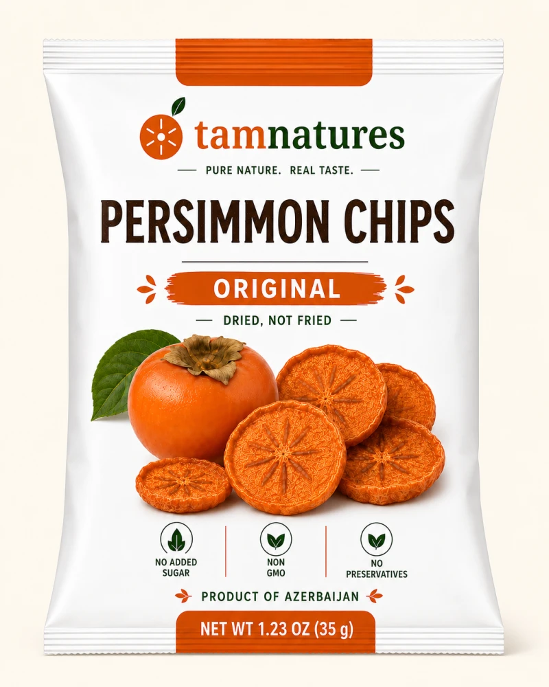 Tam Natures persimmon chips